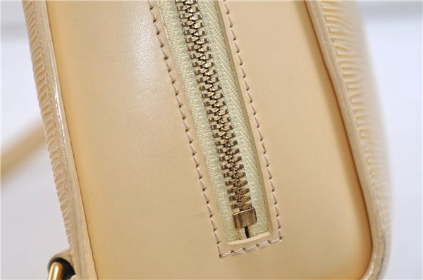 Authentic Louis Vuitton Epi Mabillon Backpack Ivory M5223A LV 2751E