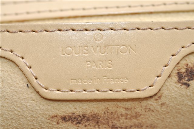 Authentic Louis Vuitton Epi Mabillon Backpack Ivory M5223A LV 2751E