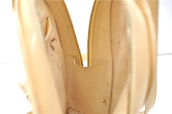 Authentic Louis Vuitton Epi Mabillon Backpack Ivory M5223A LV 2751E