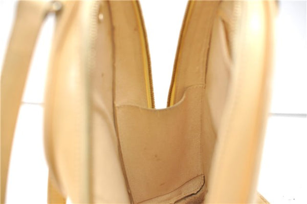 Authentic Louis Vuitton Epi Mabillon Backpack Ivory M5223A LV 2751E