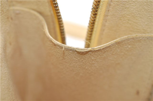 Authentic Louis Vuitton Epi Mabillon Backpack Ivory M5223A LV 2751E