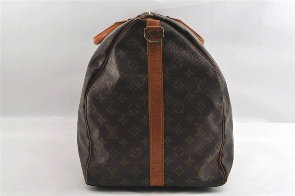 Authentic Louis Vuitton Monogram Keepall Bandouliere 60 M41412 Boston Bag 2751I