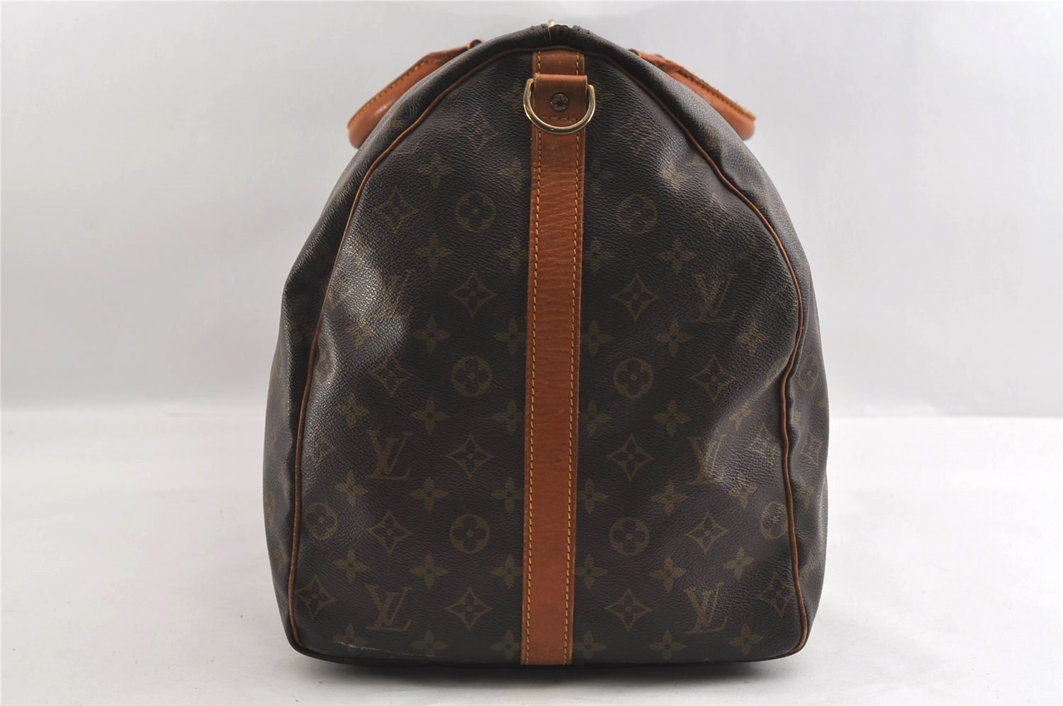 Authentic Louis Vuitton Monogram Keepall Bandouliere 60 M41412 Boston Bag 2751I