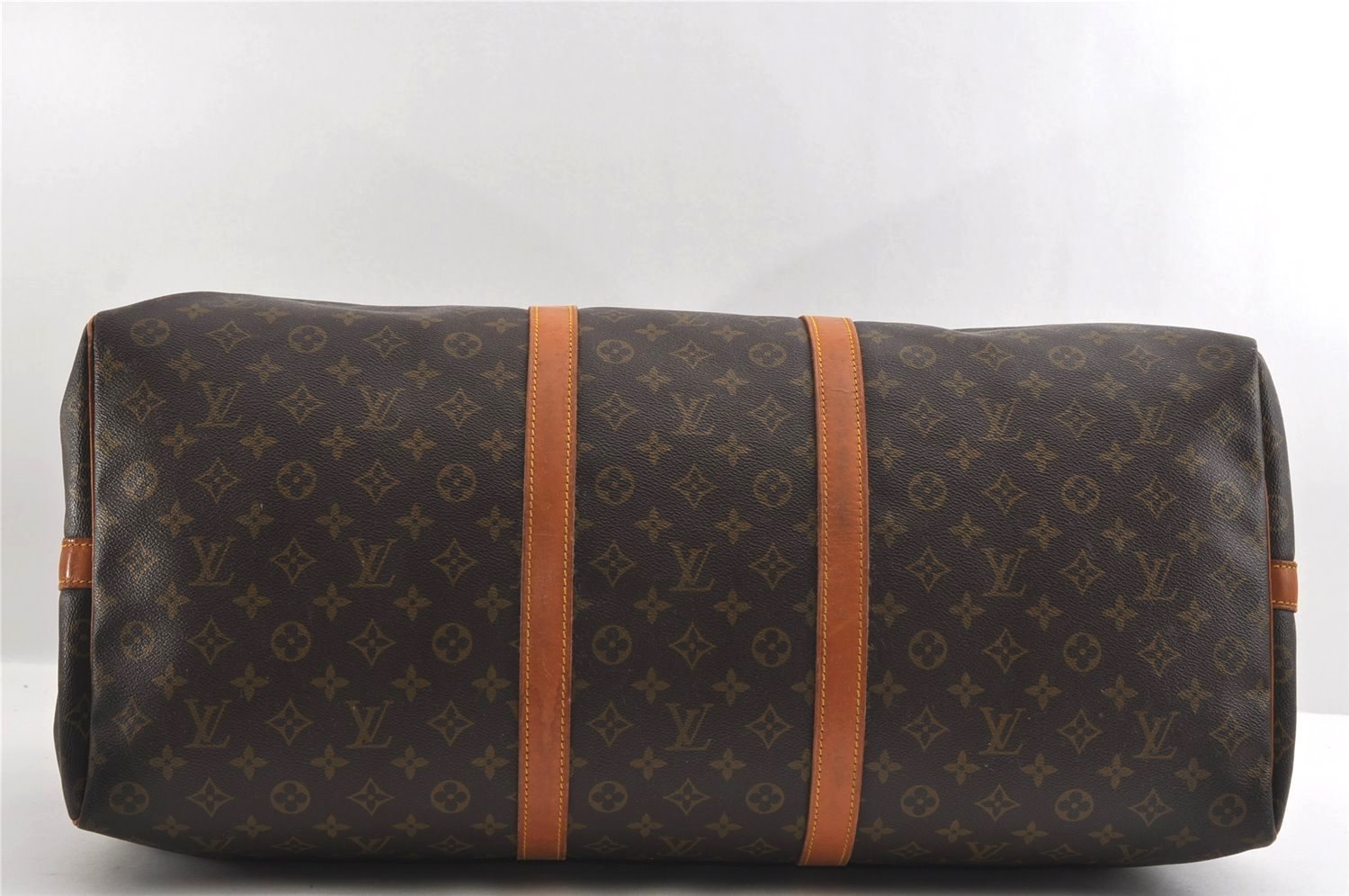 Authentic Louis Vuitton Monogram Keepall Bandouliere 60 M41412 Boston Bag 2751I