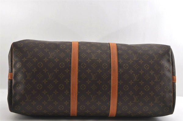 Authentic Louis Vuitton Monogram Keepall Bandouliere 60 M41412 Boston Bag 2751I
