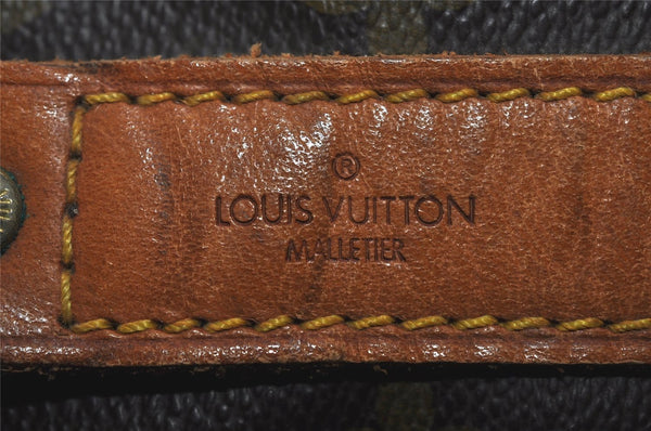 Authentic Louis Vuitton Monogram Keepall Bandouliere 60 M41412 Boston Bag 2751I