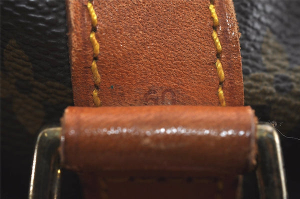 Authentic Louis Vuitton Monogram Keepall Bandouliere 60 M41412 Boston Bag 2751I