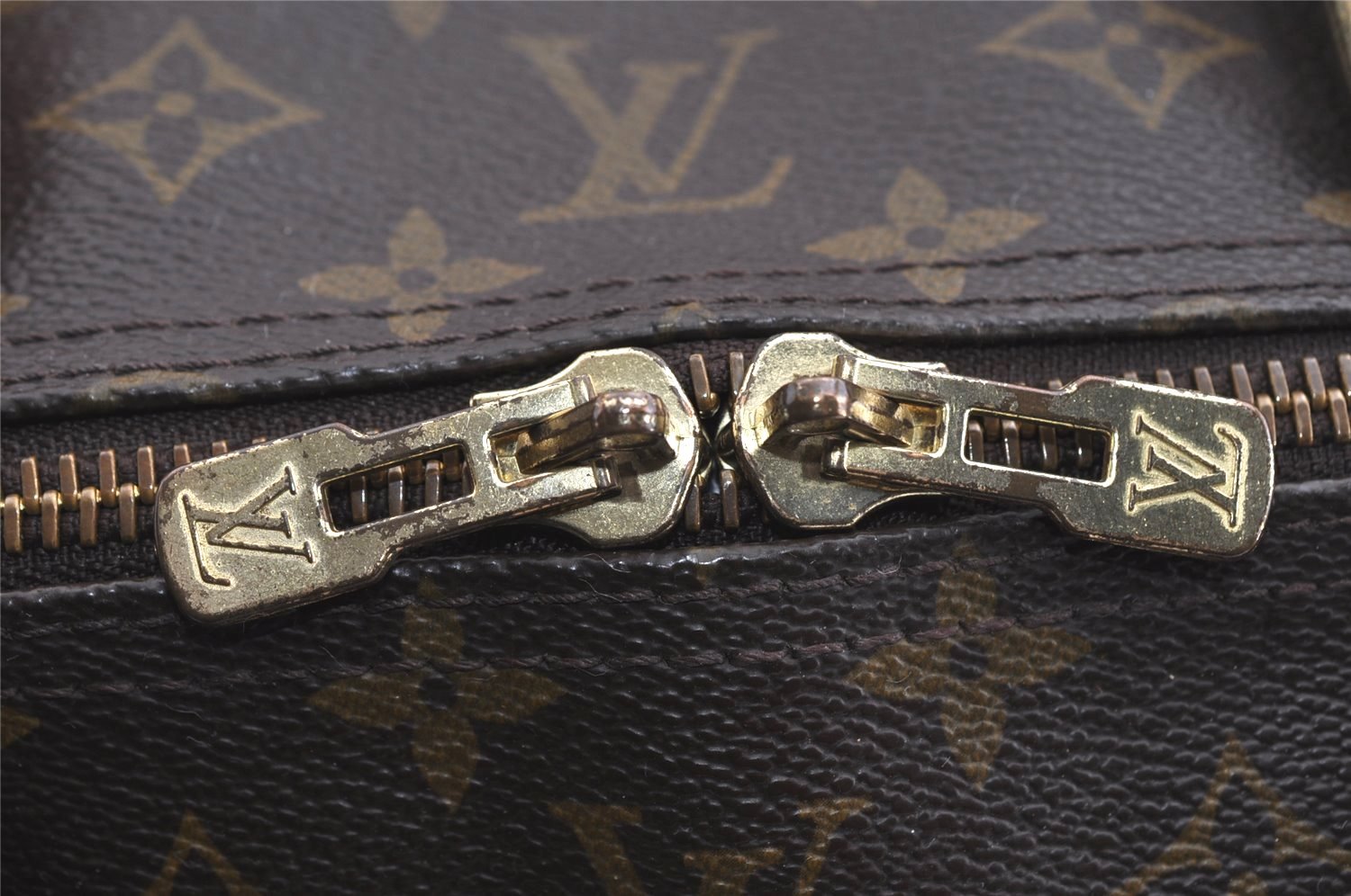 Authentic Louis Vuitton Monogram Keepall Bandouliere 60 M41412 Boston Bag 2751I