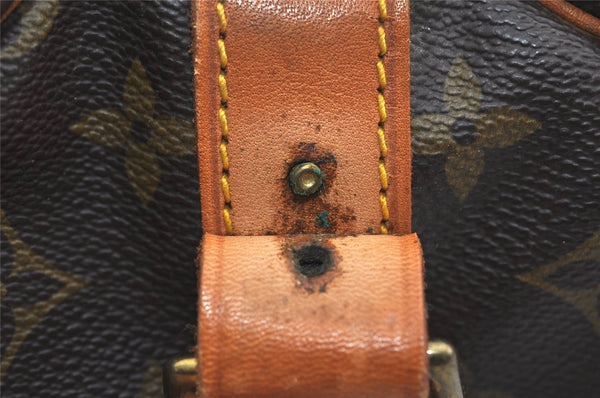 Authentic Louis Vuitton Monogram Keepall Bandouliere 60 M41412 Boston Bag 2751I