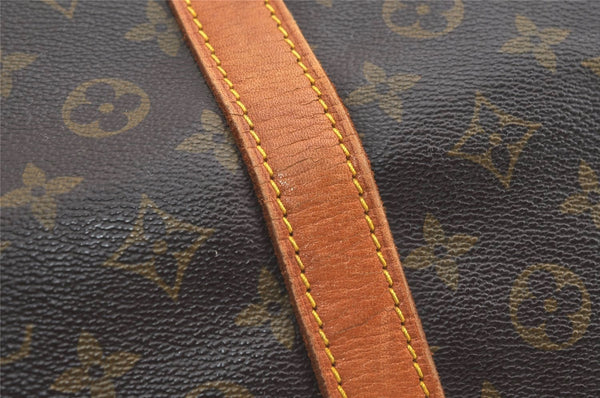 Authentic Louis Vuitton Monogram Keepall Bandouliere 60 M41412 Boston Bag 2751I
