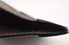 Authentic GUCCI Web Sherry Line Clutch Hand Bag GG PVC Leather Brown Junk 2753I