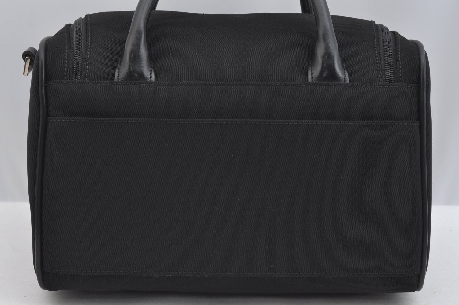 Authentic GUCCI 2Way Shoulder Hand Bag Nylon Leather 0130092 Black 2754I