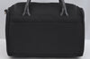 Authentic GUCCI 2Way Shoulder Hand Bag Nylon Leather 0130092 Black 2754I