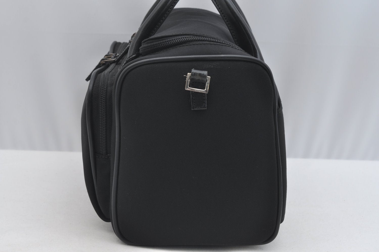 Authentic GUCCI 2Way Shoulder Hand Bag Nylon Leather 0130092 Black 2754I