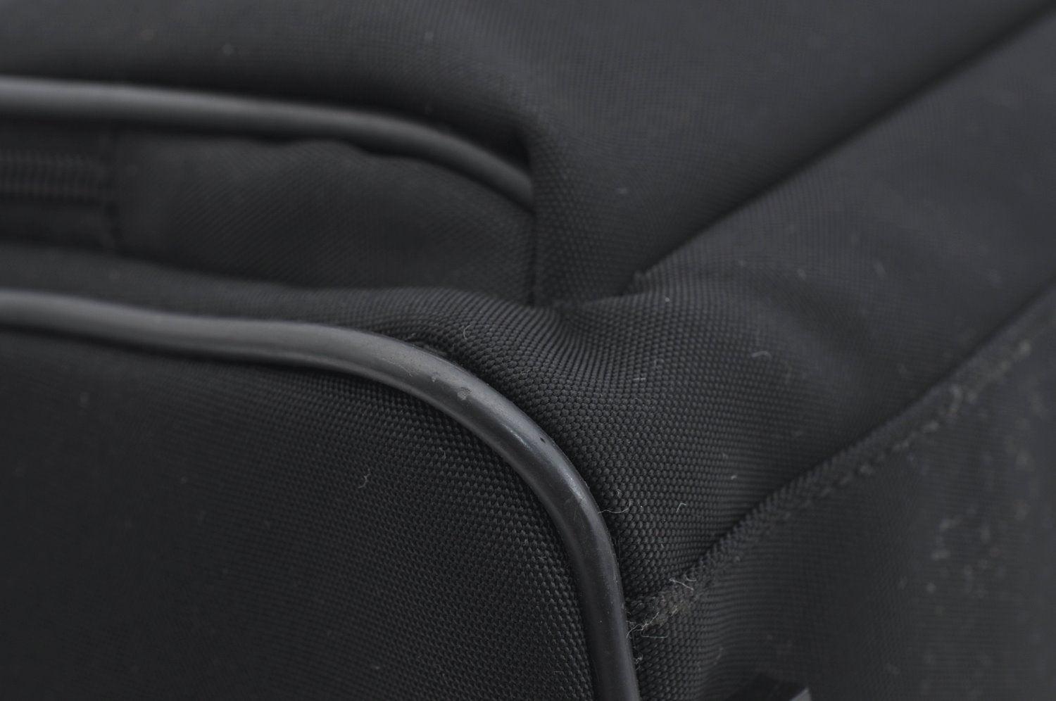 Authentic GUCCI 2Way Shoulder Hand Bag Nylon Leather 0130092 Black 2754I