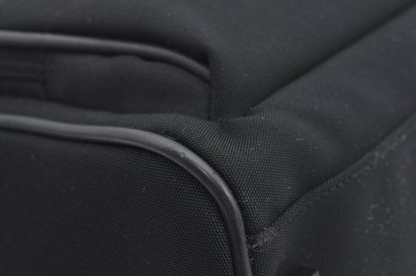 Authentic GUCCI 2Way Shoulder Hand Bag Nylon Leather 0130092 Black 2754I