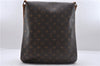 Authentic Louis Vuitton Monogram Musette Shoulder Cross Body Bag M51256 LV 2755D