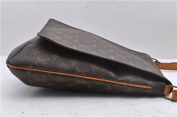 Authentic Louis Vuitton Monogram Musette Shoulder Cross Body Bag M51256 LV 2755D