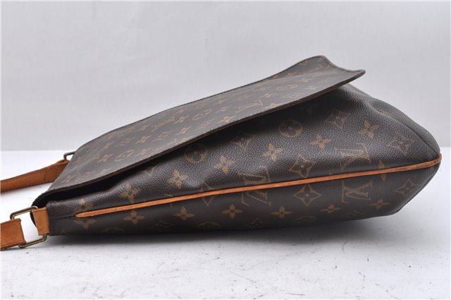 Authentic Louis Vuitton Monogram Musette Shoulder Cross Body Bag M51256 LV 2755D
