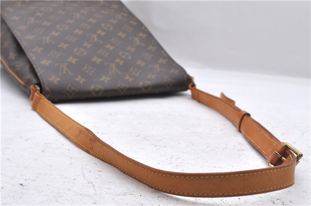 Authentic Louis Vuitton Monogram Musette Shoulder Cross Body Bag M51256 LV 2755D