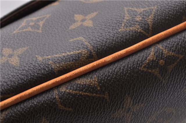 Authentic Louis Vuitton Monogram Musette Shoulder Cross Body Bag M51256 LV 2755D