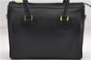 Authentic GUCCI Vintage 2Way Shoulder Hand Bag Purse Leather Black 2755E