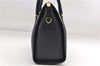Authentic GUCCI Vintage 2Way Shoulder Hand Bag Purse Leather Black 2755E