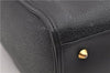 Authentic GUCCI Vintage 2Way Shoulder Hand Bag Purse Leather Black 2755E