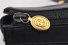 Authentic GUCCI Vintage 2Way Shoulder Hand Bag Purse Leather Black 2755E