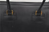 Authentic GUCCI Vintage 2Way Shoulder Hand Bag Purse Leather Black 2755E
