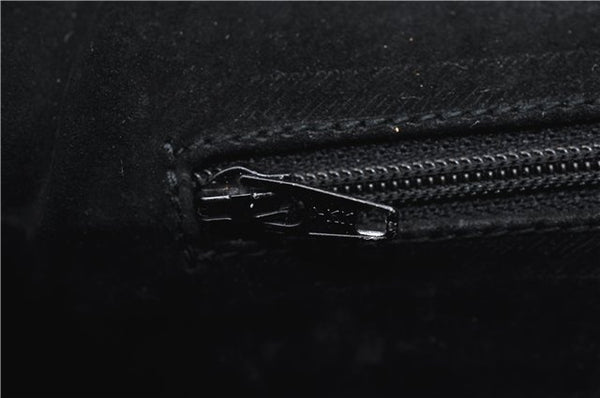 Authentic GUCCI Vintage 2Way Shoulder Hand Bag Purse Leather Black 2755E