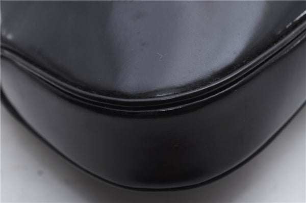 Authentic GUCCI Jackie Shoulder Hand Bag Canvas Leather 0013306 Black 2756E