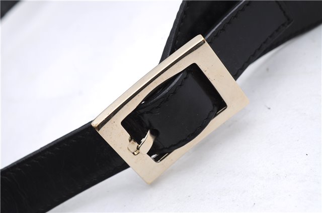 Authentic GUCCI Jackie Shoulder Hand Bag Canvas Leather 0013306 Black 2756E