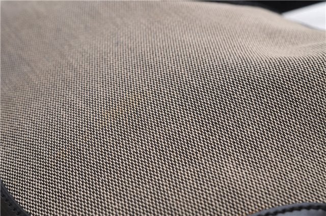 Authentic GUCCI Jackie Shoulder Hand Bag Canvas Leather 0013306 Black 2756E