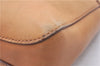 Authentic GUCCI Horsebit Shoulder Hand Bag Purse Leather 101975 Beige 2757E