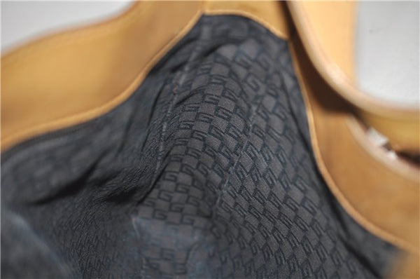 Authentic GUCCI Horsebit Shoulder Hand Bag Purse Leather 101975 Beige 2757E