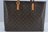Authentic Louis Vuitton Monogram Luco Shoulder Tote Bag M51155 LV Junk 2758D