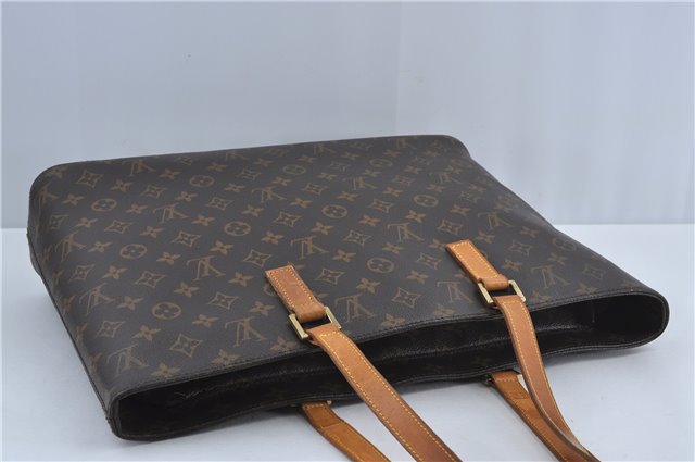 Authentic Louis Vuitton Monogram Luco Shoulder Tote Bag M51155 LV Junk 2758D