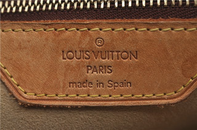 Authentic Louis Vuitton Monogram Luco Shoulder Tote Bag M51155 LV Junk 2758D