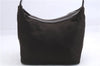 Authentic GUCCI Bamboo Vintage Shoulder Hand Bag Purse Nylon Enamel Brown 2758E