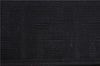 Authentic FENDI Vintage Zucca Long Wallet Purse Canvas Leather Black 2758F