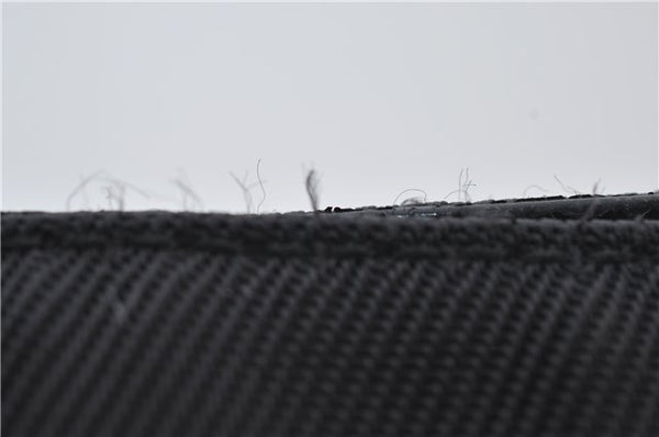 Authentic GUCCI Bamboo Vintage 2Way Shoulder Tote Bag Nylon Leather Black 2760E