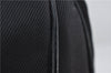 Authentic GUCCI Bamboo Vintage 2Way Shoulder Tote Bag Nylon Leather Black 2760E