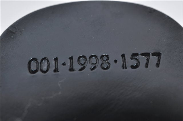 Authentic GUCCI Bamboo Vintage 2Way Shoulder Tote Bag Nylon Leather Black 2760E