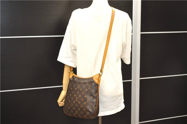 Auth Louis Vuitton Monogram Odeon PM Shoulder Cross Body Bag M56390 LV 2761D