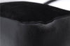 Authentic GUCCI Bamboo Shoulder Hand Bag Purse Suede Leather 0013739 Black 2761E