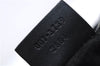 Authentic GUCCI Bamboo Shoulder Hand Bag Purse Suede Leather 0013739 Black 2761E