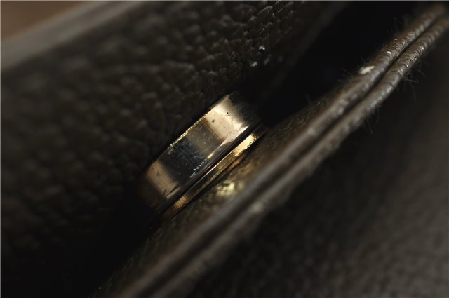 Authentic GUCCI Bamboo Vintage Hand Tote Bag Suede Leather Khaki Green 2762E