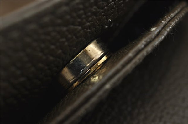 Authentic GUCCI Bamboo Vintage Hand Tote Bag Suede Leather Khaki Green 2762E