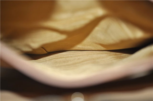 Authentic GUCCI Bamboo Vintage Hand Tote Bag Suede Leather Khaki Green 2762E